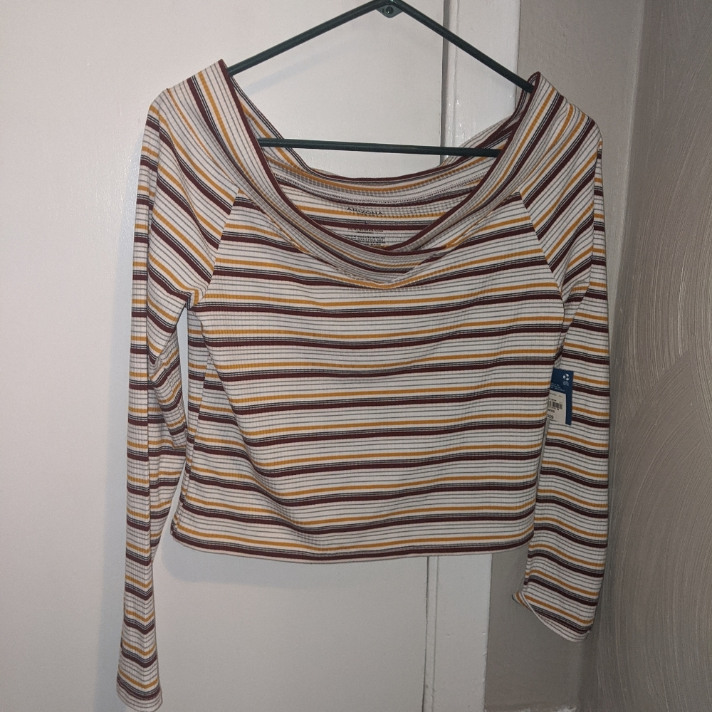 Striped Long sleeved sweater